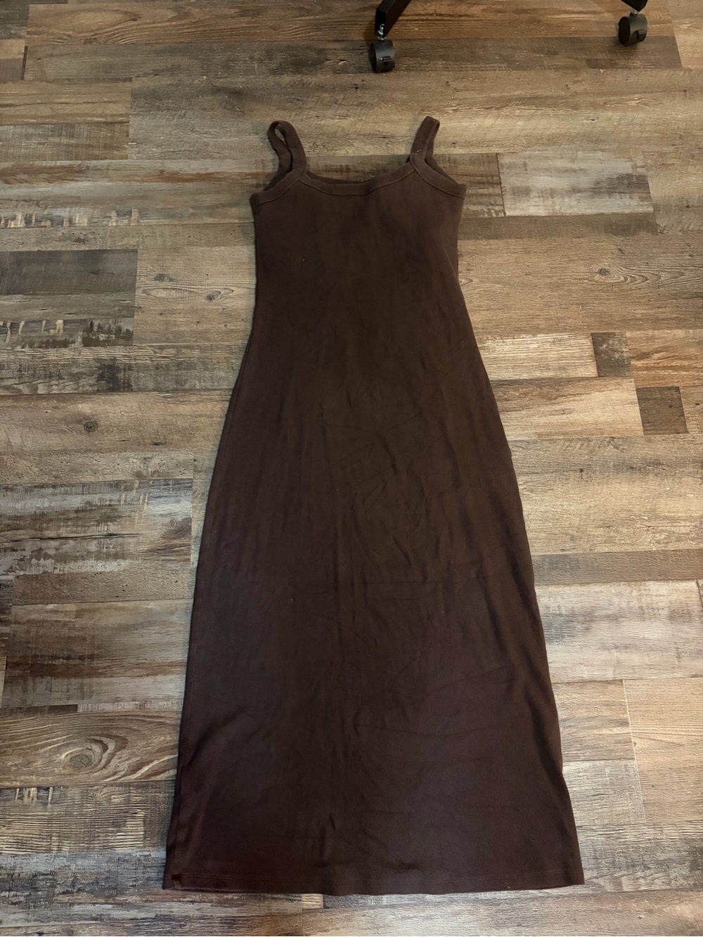 Abercrombie brown bra free maxi dress